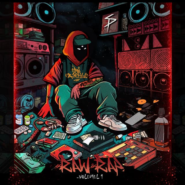 Album cover art for Raw Rap, Vol. 1