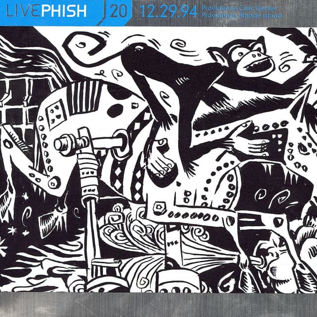Album cover art for Live Phish, Vol. 20 12/29/94 (Providence Civic Center, Providence, RI)