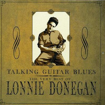 Album cover art for Talking Guitar Blues : The Very Best Of Lonnie Donegan