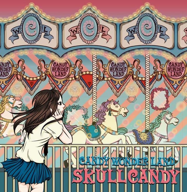 Album cover art for CANDY WONDER LAND