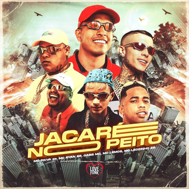 Album cover art for Jacaré no Peito