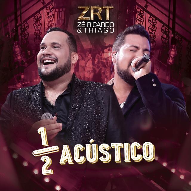 Album cover art for Meio Acústico