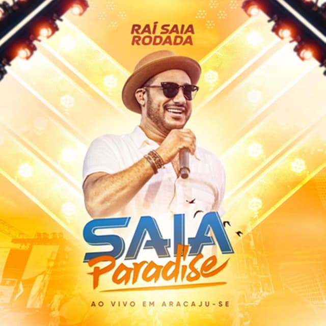 Album cover art for Raí Saia Rodada - Saia Paradise