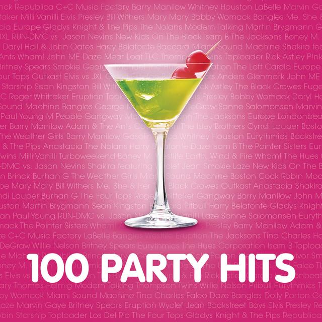 Album cover art for 100 Party Hits