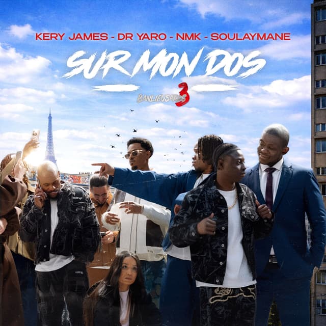 Album cover art for Sur mon dos