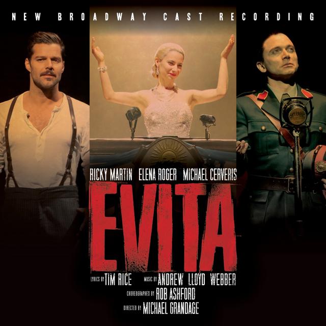 Album cover art for Evita [New Broadway Cast Recording]