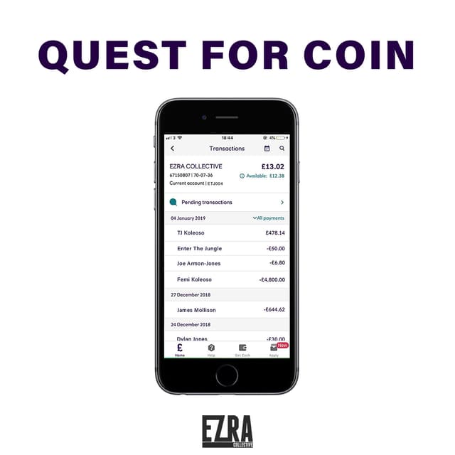 Album cover art for Quest for Coin