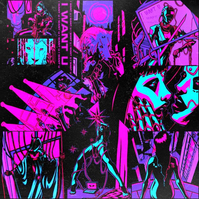 Album cover art for I WANT U