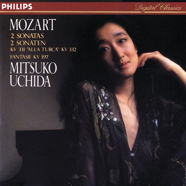Album cover art for Mozart: Piano Sonatas Nos. 11 & 12/Fantasia in D Minor