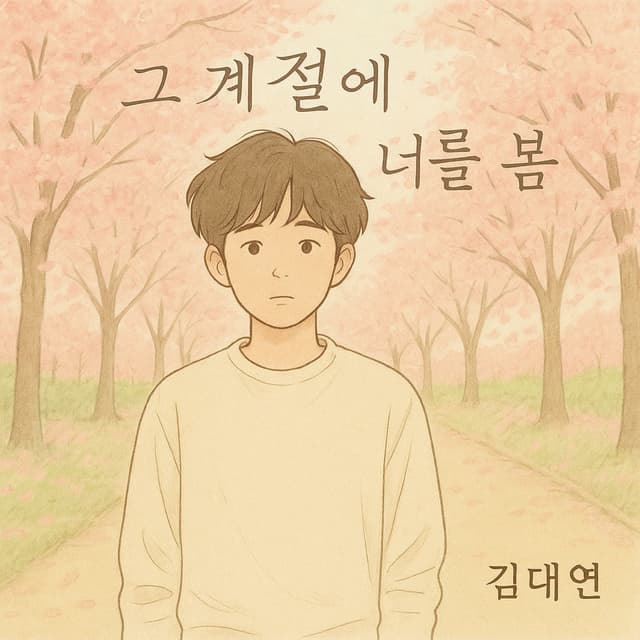 Album cover art for 그 계절에 너를 봄