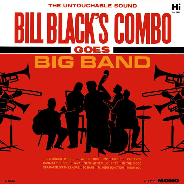 Album cover art for Goes Big Band