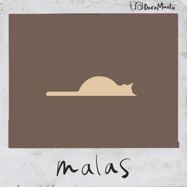 Album cover art for Malas