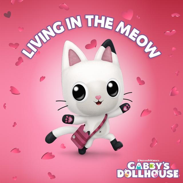 Album cover art for Living in the Meow