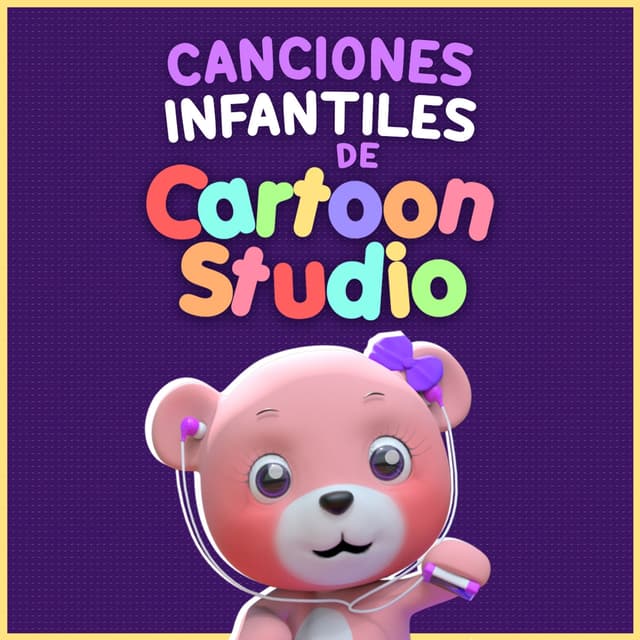 Album cover art for Canciones Infantiles de Cartoon Studio