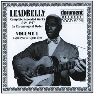 Album cover art for Leadbelly Vol. 1 1939-1940