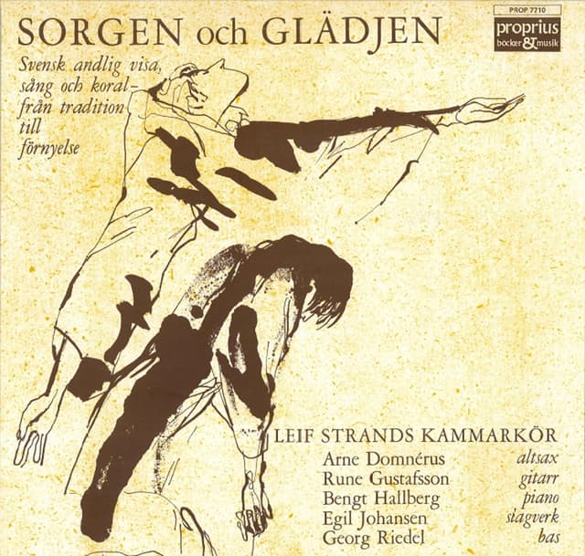 Album cover art for Sorgen Och Glädjen