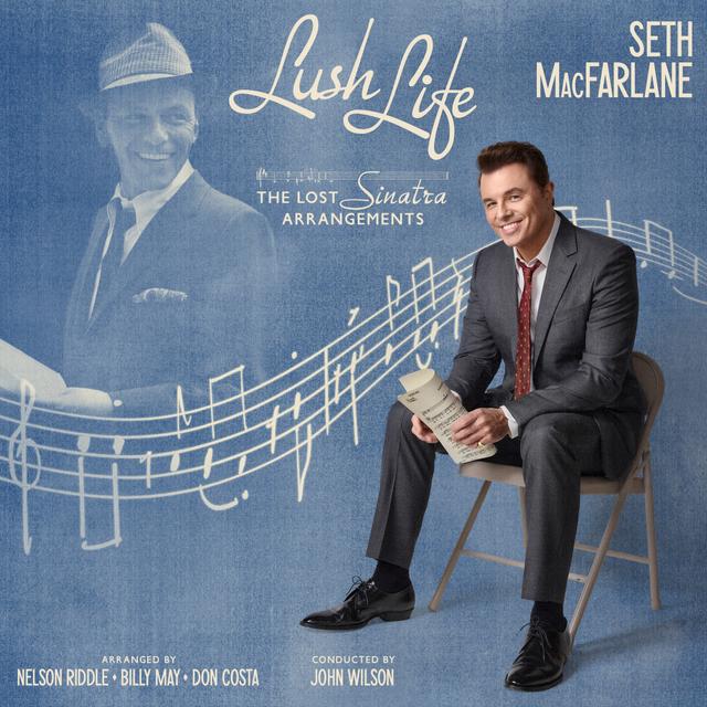 Album cover art for Lush Life: The Lost Sinatra Arrangements