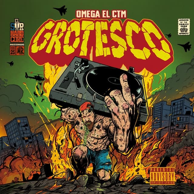 Album cover art for Grotesco