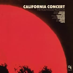 Album cover art for California Concert: The Hollywood Palladium