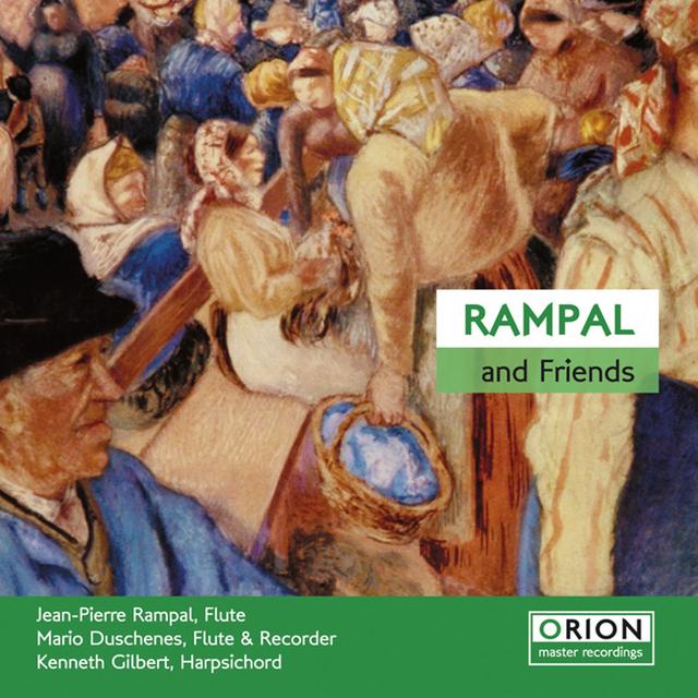 Album cover art for Rampal and Friends