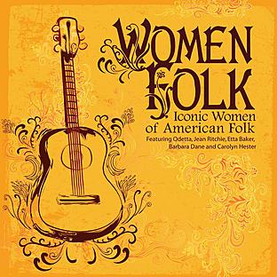 Album cover art for Womenfolk - Iconic Women Of American Folk
