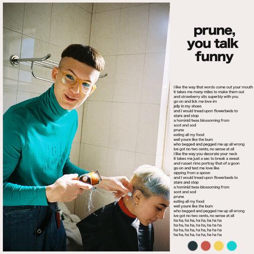 Album cover art for Prune, You Talk Funny