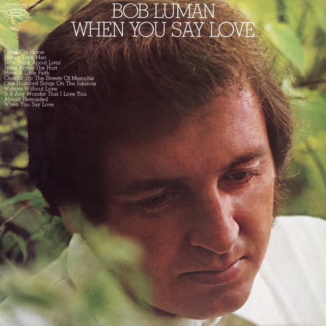 Album cover art for When You Say Love
