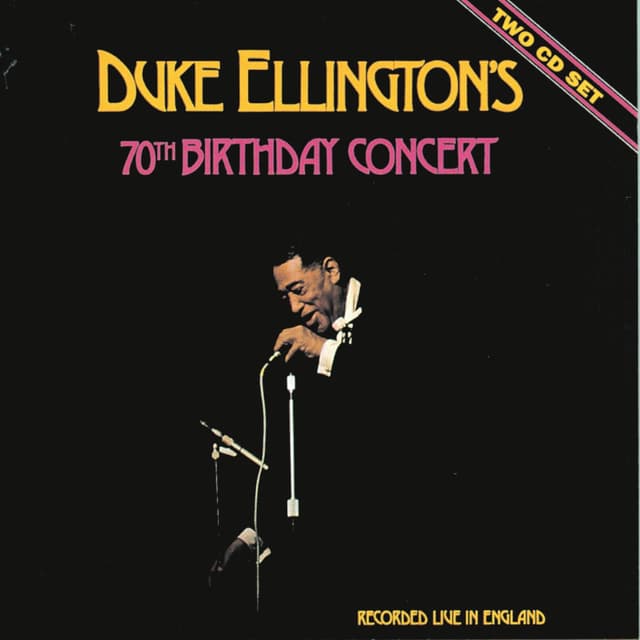 Album cover art for 70th Birthday Concert