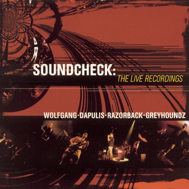 Album cover art for Soundcheck: The Live Album