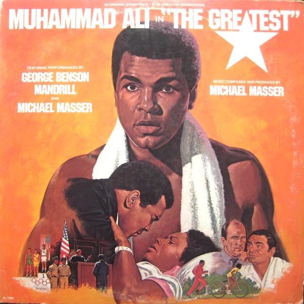 Album cover art for Muhammad Ali in "The Greatest" (Original Soundtrack)