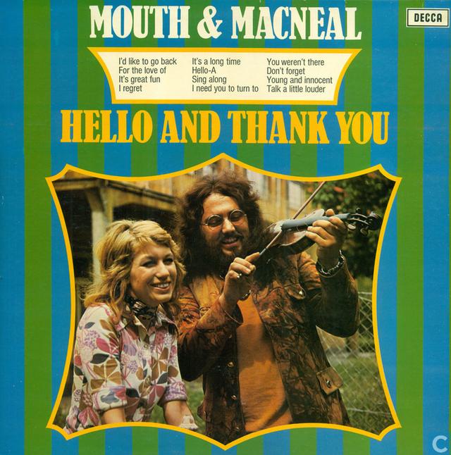 Album cover art for Hello And Thank You