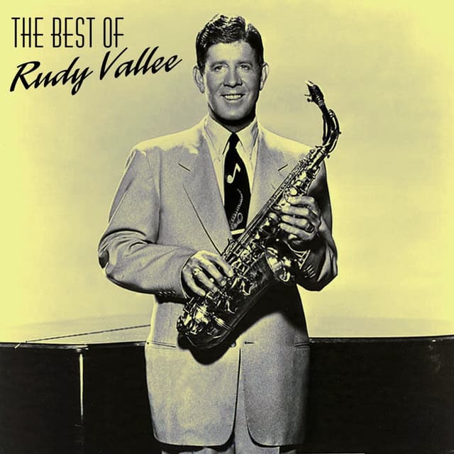 Album cover art for The Best of Rudy Vallee