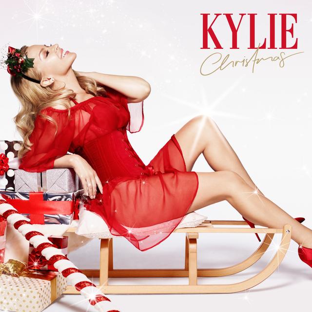 Album cover art for Kylie Christmas