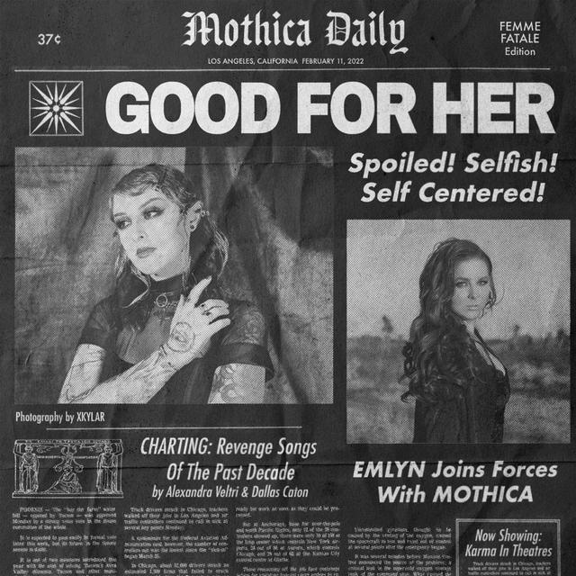 Album cover art for GOOD FOR HER