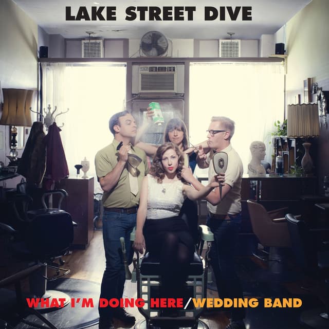 Album cover art for What I'm Doing Here / Wedding Band - Single