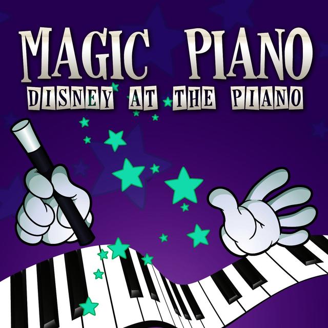 Album cover art for Disney At The Piano