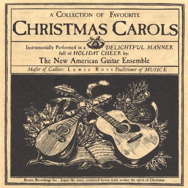 Album cover art for A Collection of Favourite Christmas Carols