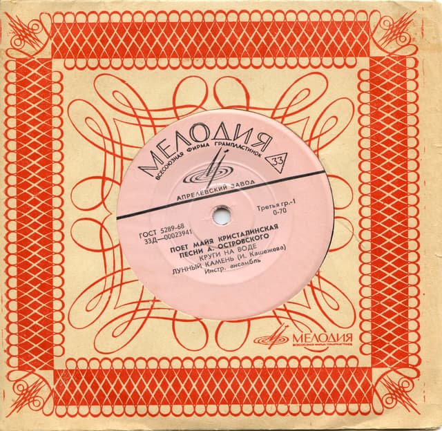 Album cover art for Песни А. Островского