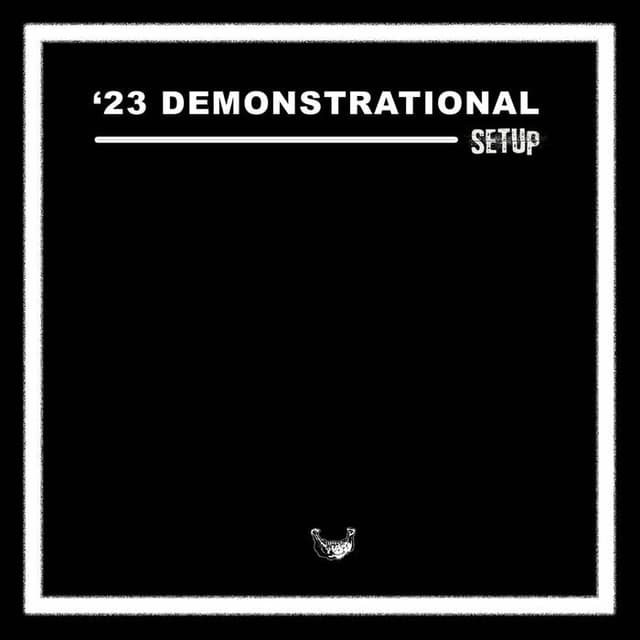 Album cover art for '23 DEMONSTRATIONAL