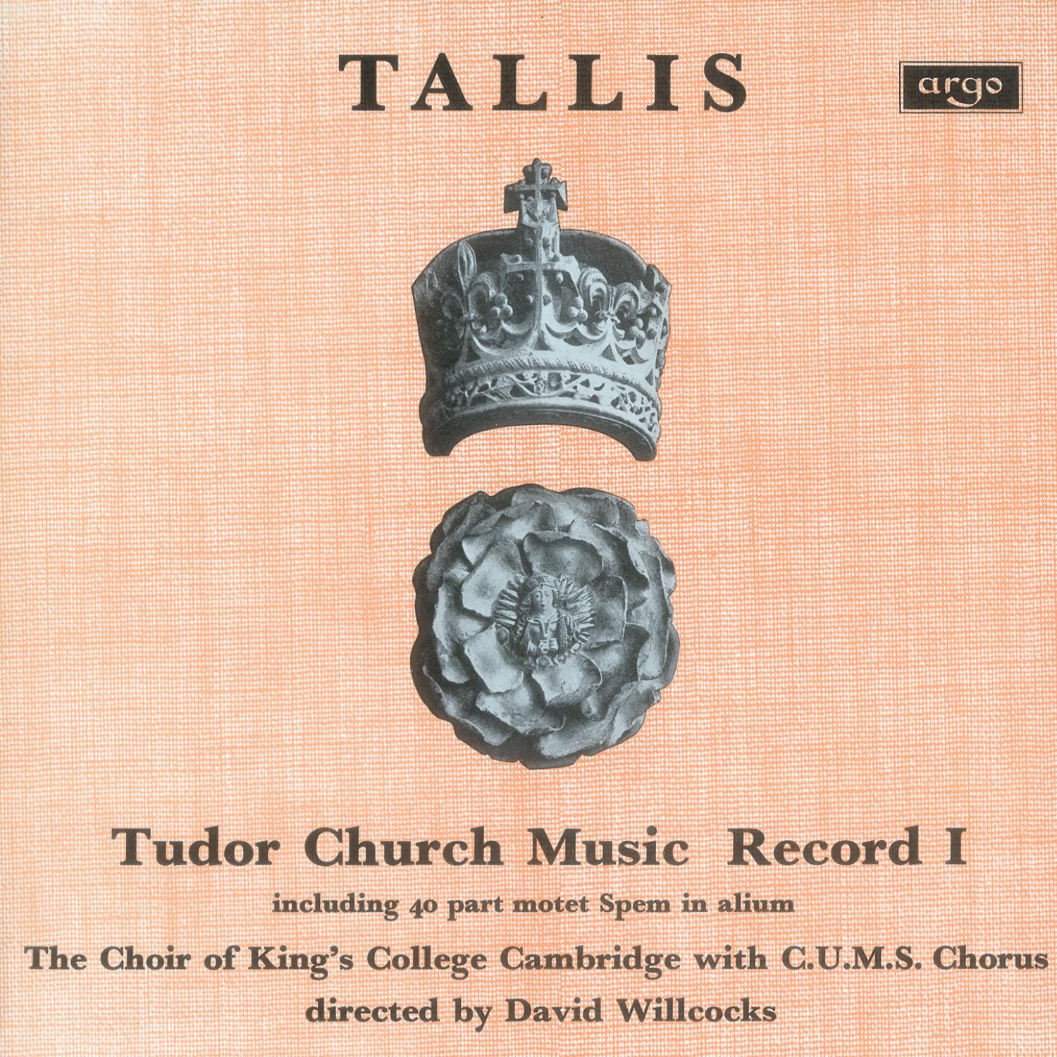 Tallis: Tudor Church Music Record 1