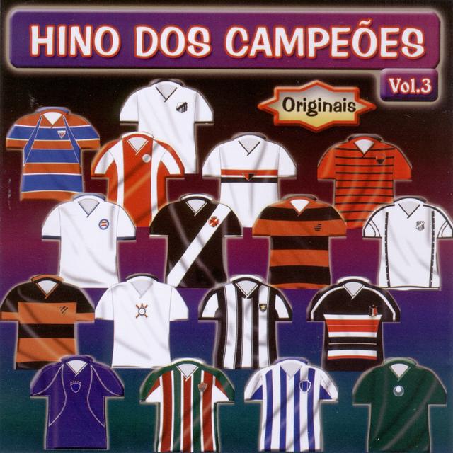 Album cover art for Hinos dos Campeões - Volume 3