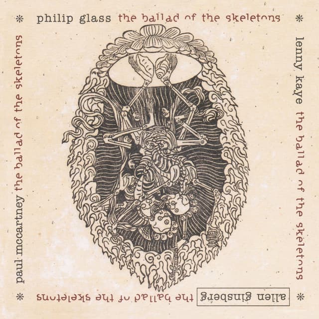 Album cover art for The Ballad of the Skeletons