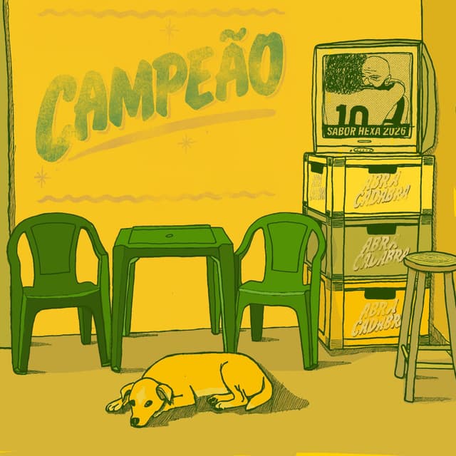 Album cover art for Campeão