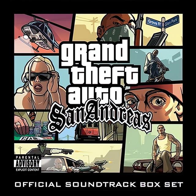 Album cover art for Grand Theft Auto San Andreas [Jeu Video]