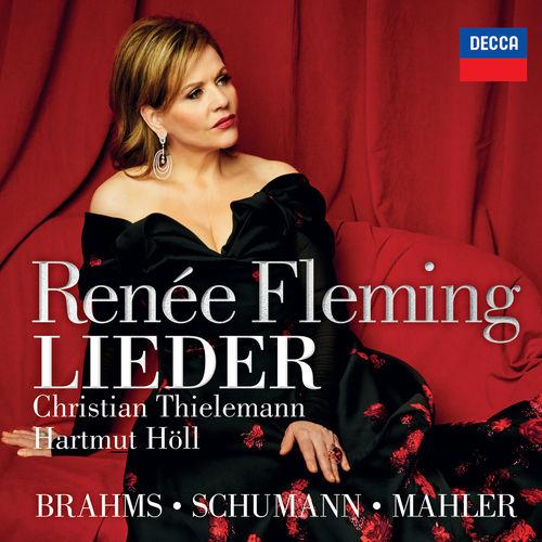 Album cover art for Brahms, Schumann & Mahler: Lieder