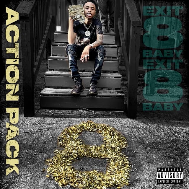 Album cover art for Exit 8 Baby