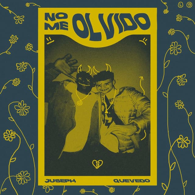 Album cover art for No me olvido