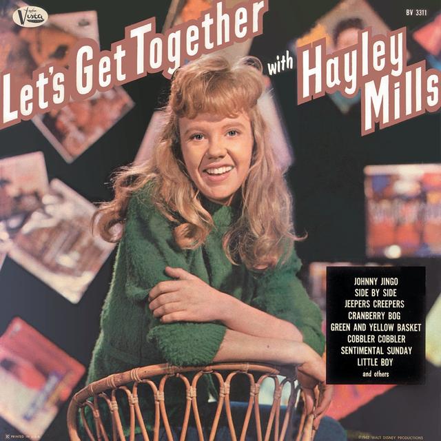 Album cover art for Let’s Get Together with Hayley Mills
