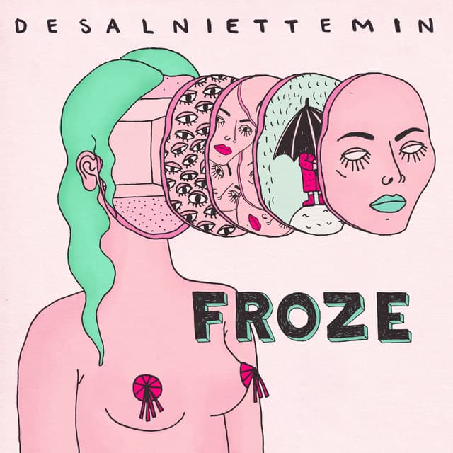 Album cover art for Desalniettemin