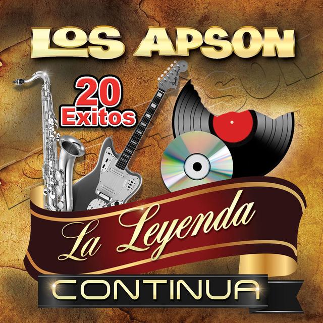 Album cover art for La Leyenda Continúa (20 Éxitos)